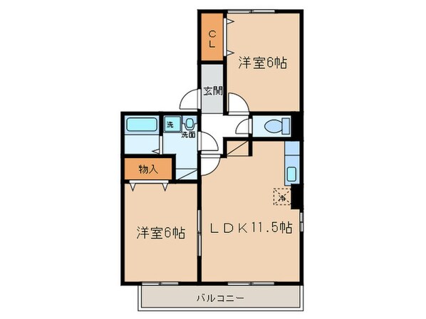 ア－バンＨＩＲＯの物件間取画像